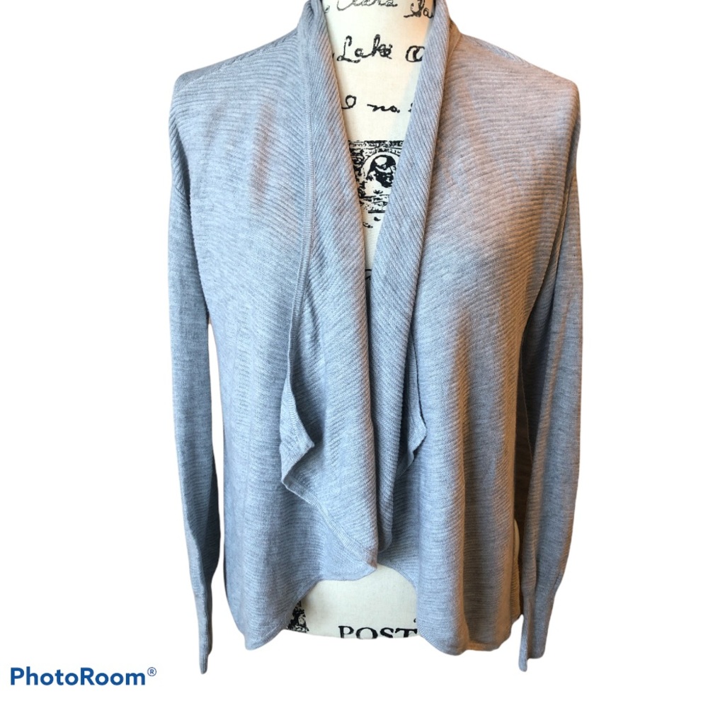 Maurice’s Long Sleeved Gray Cardigan Sweater